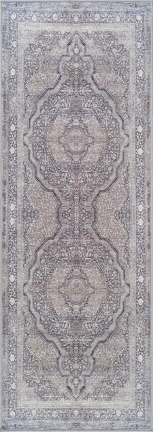Bloom Rugs Washable Non-Slip 7 ft Runner - Image 3