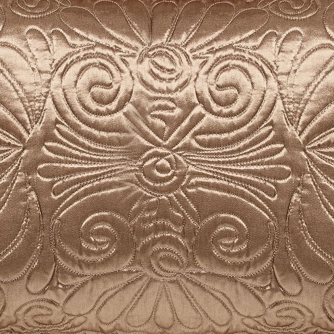 Touch of Class Portia Luxury Bedding | Rich Smoky Topaz | Premier Quilted - Image 5