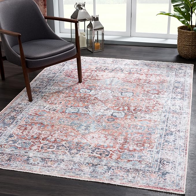 Bloom Rugs Caria Washable Non-Slip 3x5 Rug - Image 2