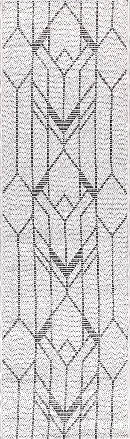 Keen Home Design Terrace Outdoor Runner Rug - Image 3