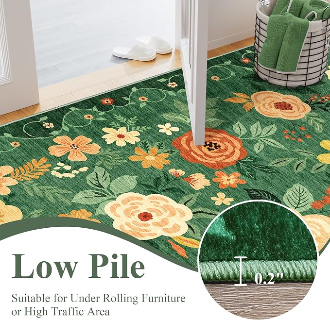 DUKINO Runner Rug, 2.6x8 Kitchen Rug - Image 6
