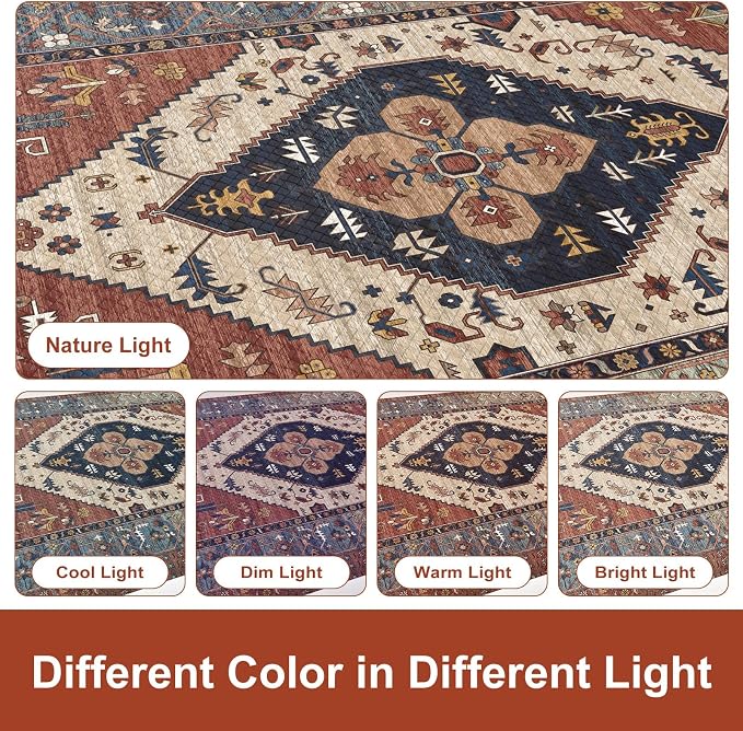 KIMODE Anti Fatigue Mat for Kitchen Floor, Boho Oriental Kitchen Rug, Non Slip - Image 8