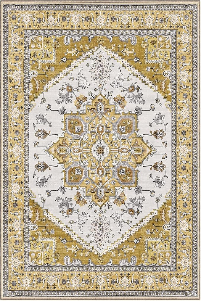 OPPODREAM Thin 6x9 Area Rugs, Washable Rug 6x9 - Image 9