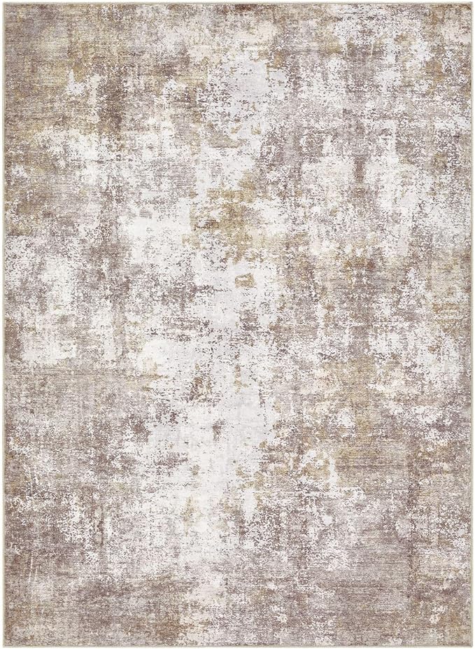 Washable 7x9 Area Rug: Modern Abstract Soft Non-Slip Indoor Rugs Home Decor - Image 9