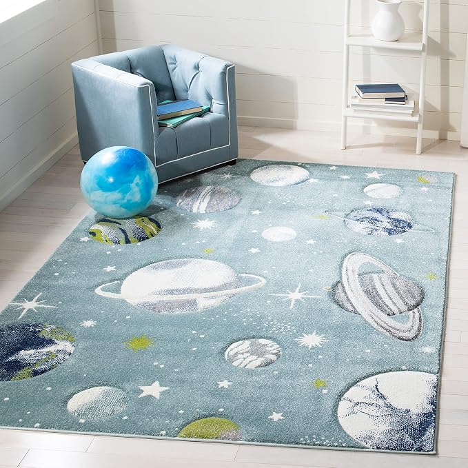 SAFAVIEH Carousel Kids Collection Area Rug by SAFAVIEH