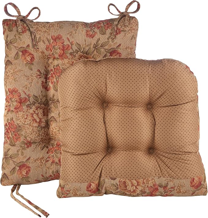 Klear Vu Omega Non-Slip Rocking Chair Cushion Set, Assembled in USA, Thick - Image 3
