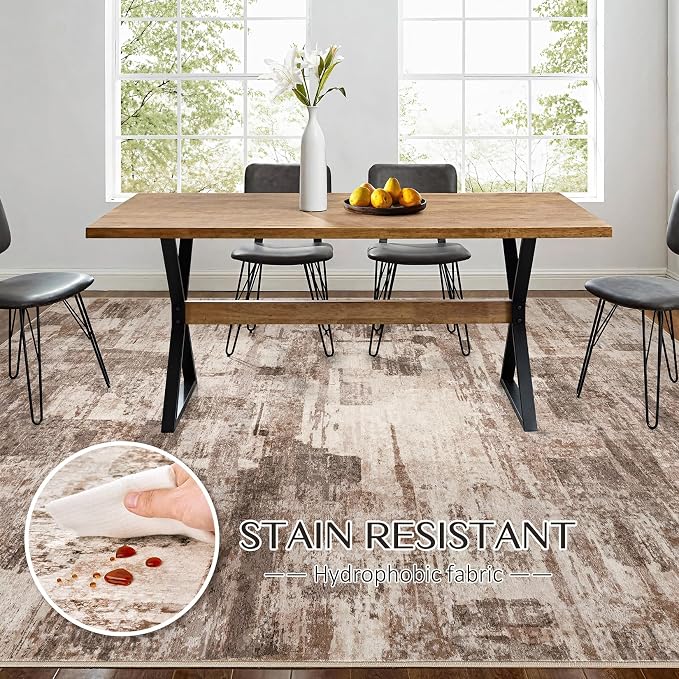 Abstract Living Room Rug 7x9 - Image 4