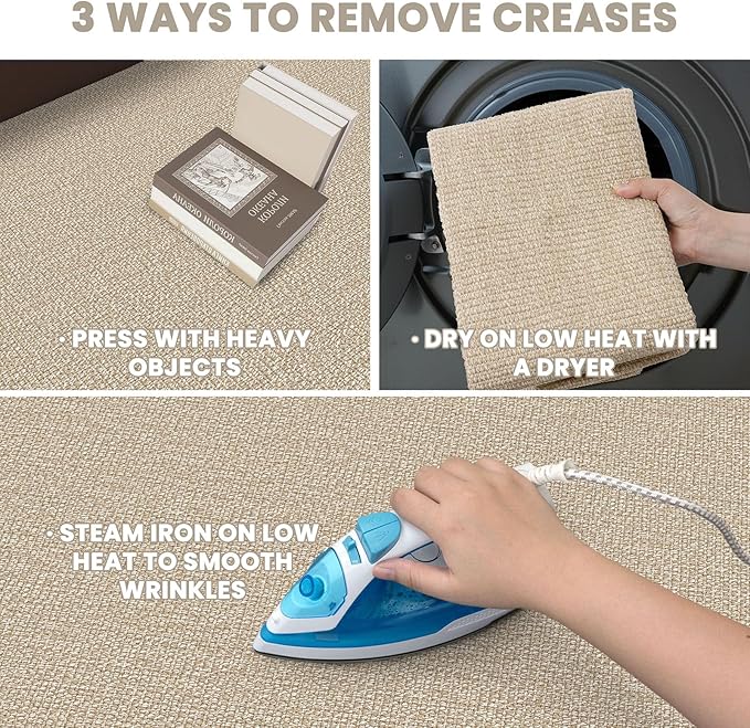 EARTHALL Washable Area Rug 4x6 Ft Non Slip Rugs - Image 4