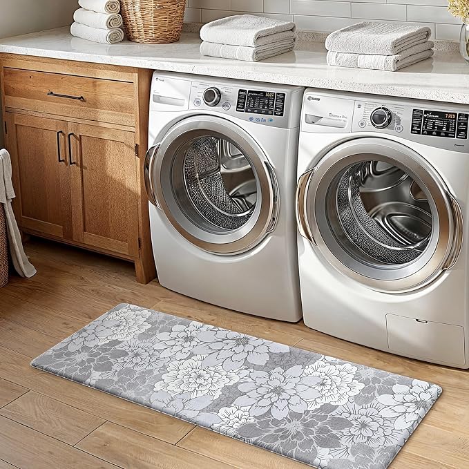 GENIMO Kitchen Mats for Floor, Kitchen Rugs Non Slip Washable Sets of 2 - Image 7
