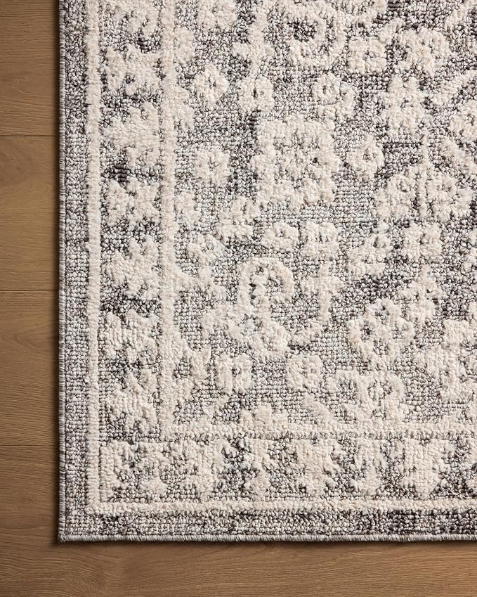 Loloi Magnolia Home by Joanna Gaines Gigi Collection GIG-01 Grey/Ivory 7'-10" x - Image 7