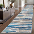 Modern Abstract Runner Rug 2.6x16 by lansny