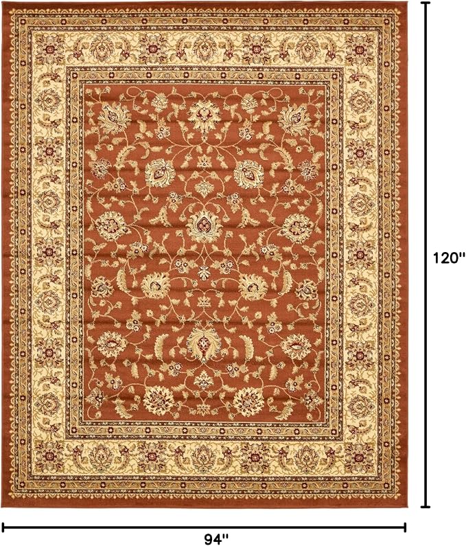 Unique Loom Voyage Collection Traditional Oriental Classic Intricate Design - Image 2