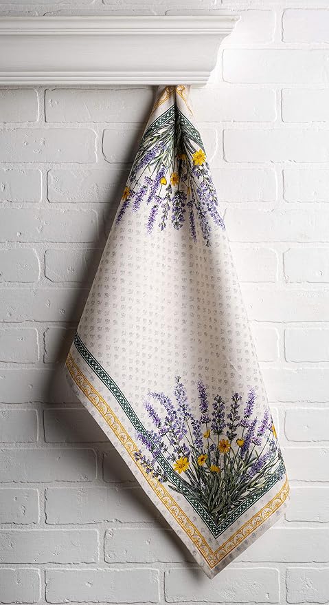 Maison d' Hermine Kitchen Towels Set of 3 100% Cotton 27.50" x 20" Reusable - Image 8