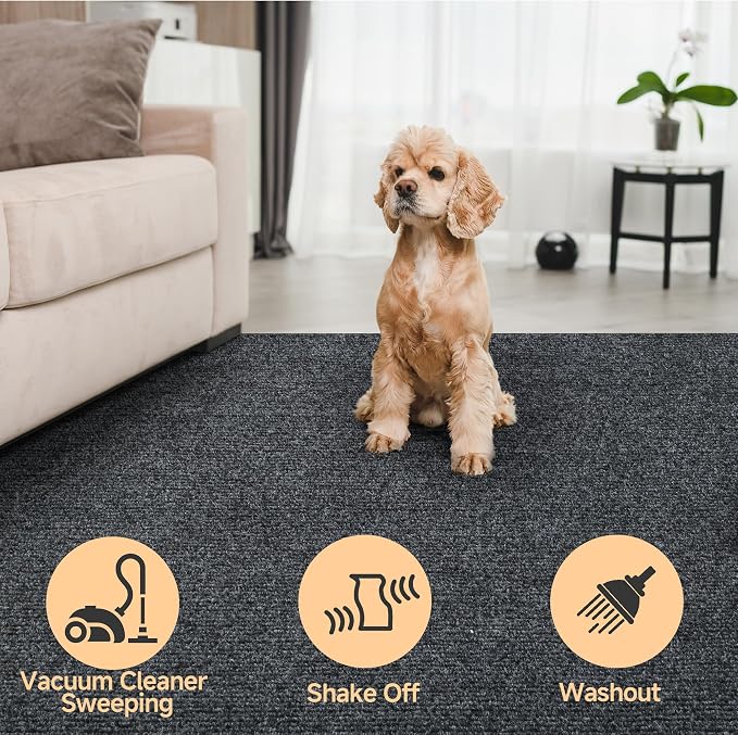 jxgzyy Runner Rugs 2'11" x 16'5", Non Slip Entrance Doormat, 0.25” Thickness - Image 6