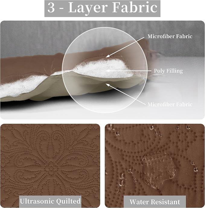 Easy-Going Twin Size Reversible Quilt Set - Image 5
