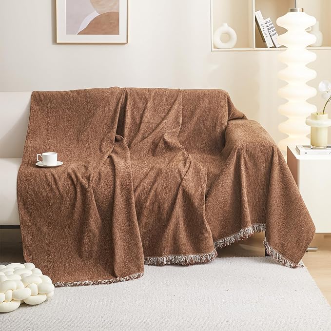 MEETSKY Sofa Covers Washable Sectional Couch Covers 3 Cushion Slipcover Simply by MEETSKY