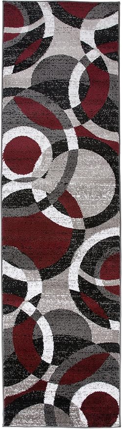 Rugshop Contemporary Abstract Circles Perfect - Image 2