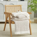 Amélie Home Waffle Chenille Throw Blanket by Am%C3%A9lieHome