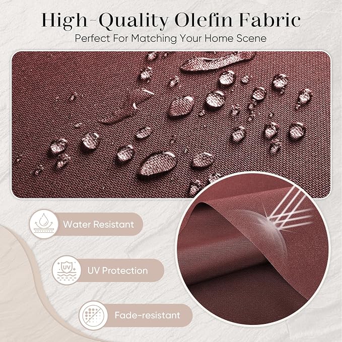 Outdoor Chair Cushions-Patio Chair Cushions Set of 2 - Image 4