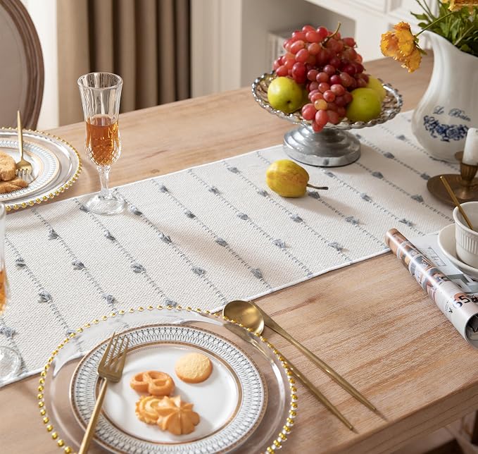 Caflife Boho Table Runner 90 Inchs Long - Image 3