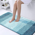 OLANLY Bathroom Runner Rugs 44x24, Extra Soft Absorbent Microfiber Bath Rugs by OLANLY