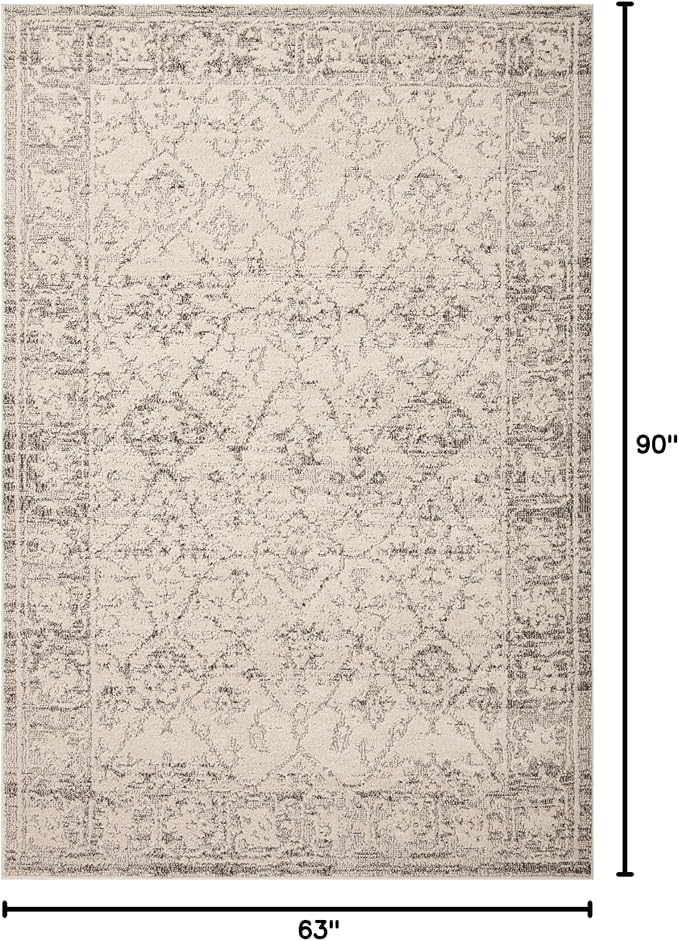 Loloi Magnolia Home by Joanna Gaines Gigi Collection GIG-02 Ivory/Stone 5'-3" x - Image 2