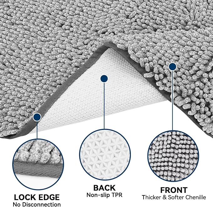 Bcoimo Super Absorbent Dog Door Mat, Pet Rugs - Image 3