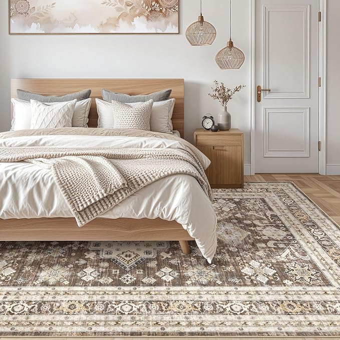 Vintage Living Room Area Rug 9x12 - Image 4