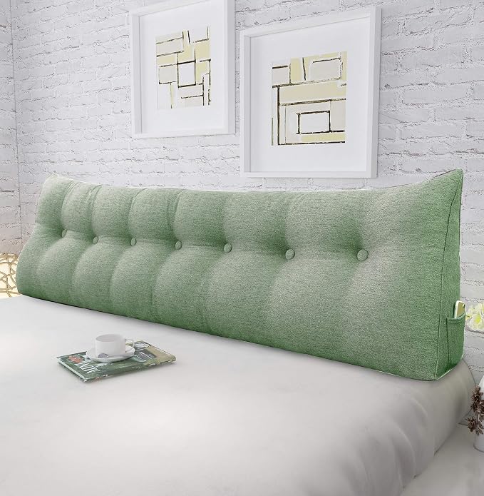 Wedge Headboard Pillow Dorm Room Reading Pillow Back Support - Image 5