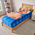 Bleacher Creatures ZippySack Twin Bed Zip-Up Bedding – Super Soft Fleece Fitted by BleacherCreatures