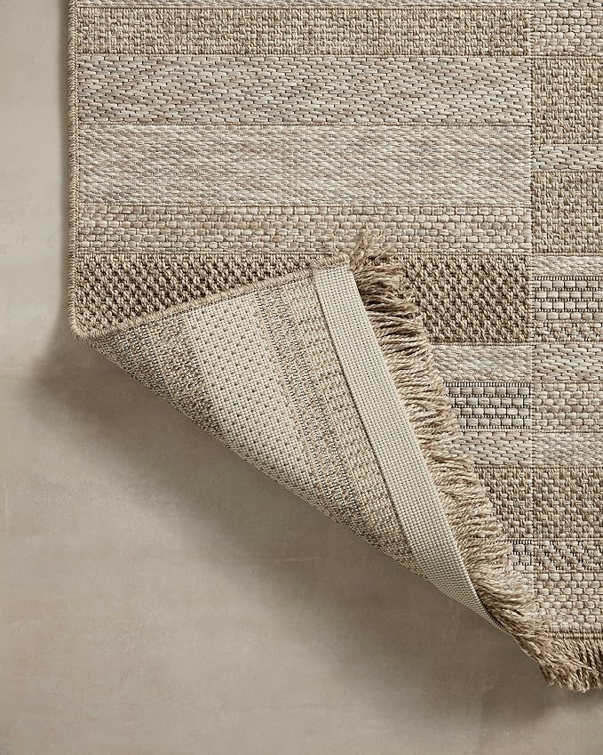 Loloi Dawn Collection Indoor/Outdoor DAW-03 Brown 2'-3" x 3'-9" Accent Rug - Image 6