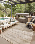 Loloi Dawn Collection Indoor/Outdoor DAW-03 Brown 5'-1" x 7'-7" Area Rug by Loloi
