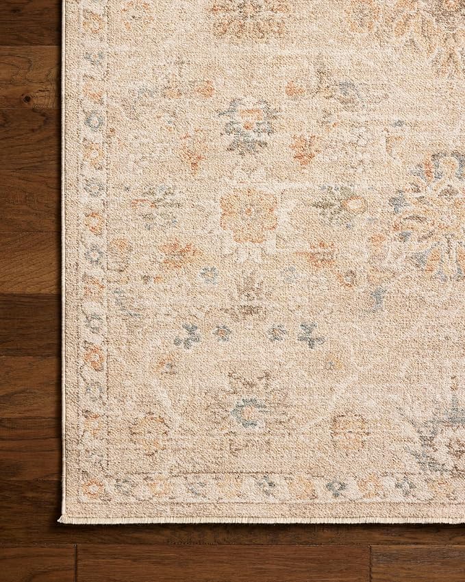 Loloi Chris Loves Julia Palma Collection PLM-11 Natural/Multi 2'-7" x 12'-0" - Image 6