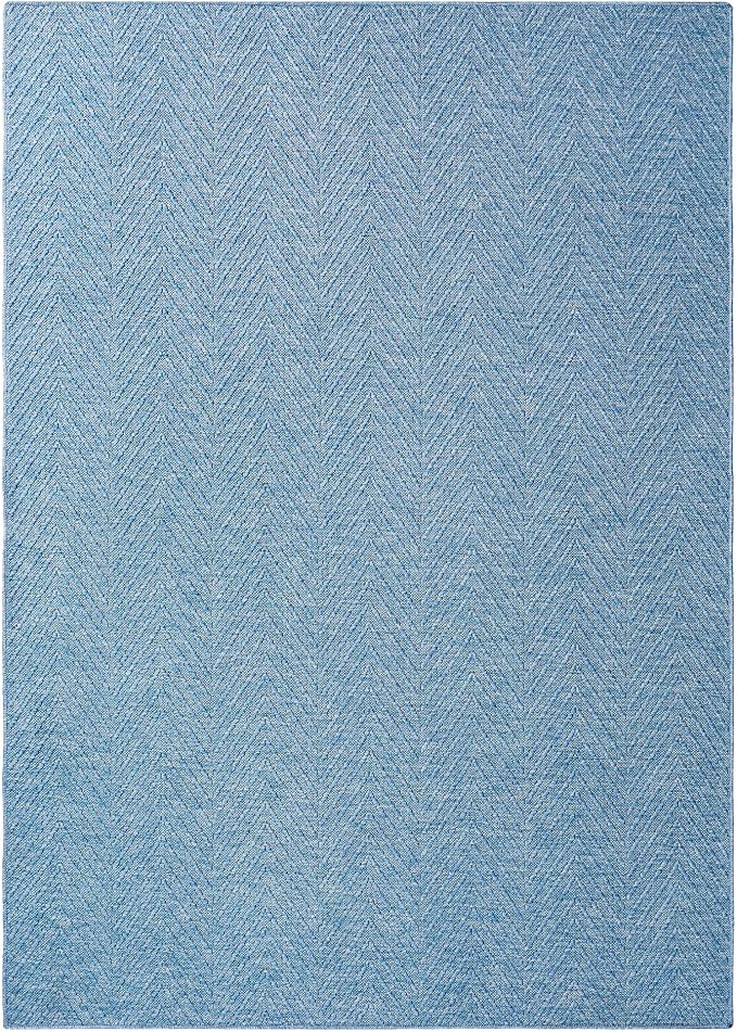 TOWN & COUNTRY BASICS Pax Herringbone Textured Solid Everwash® Washable Area Rug by TOWN+%26+COUNTRY+BASICS