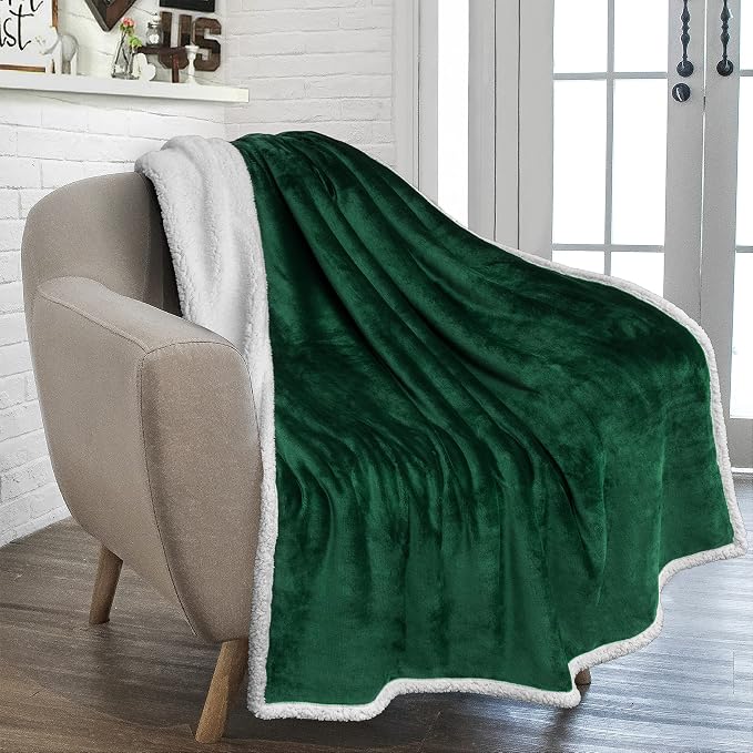 PAVILIA Sherpa Fleece Throw Blanket - Image 7