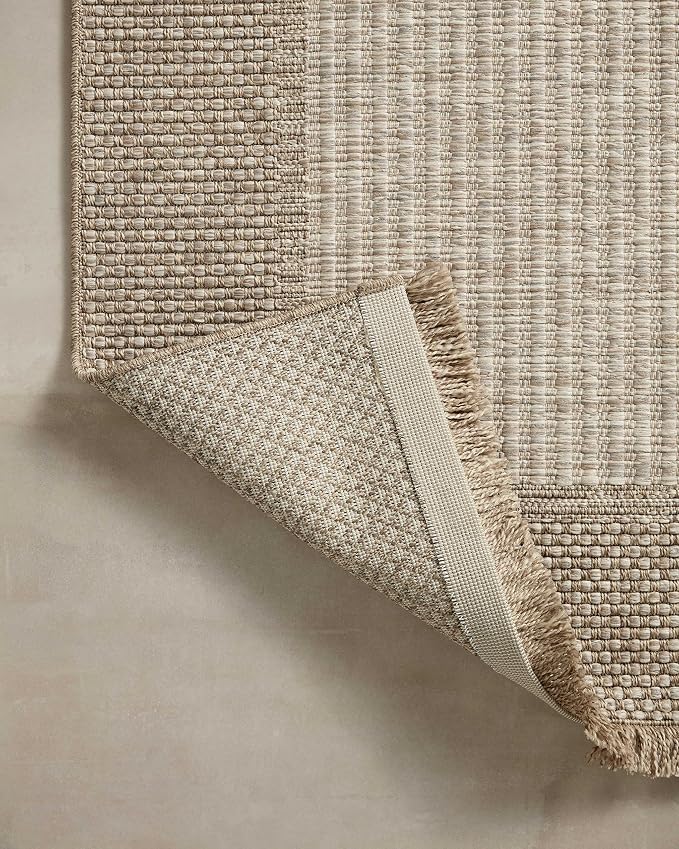 Loloi Dawn Collection Indoor/Outdoor DAW-06 Russet 6'-4" x 9'-2" Area Rug - Image 7