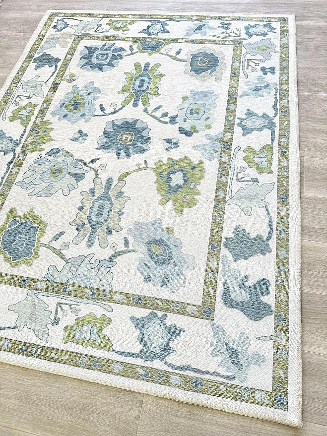 Fame Living Green Oushak Rug, Area Rugs by FameLiving%7COushakRugs