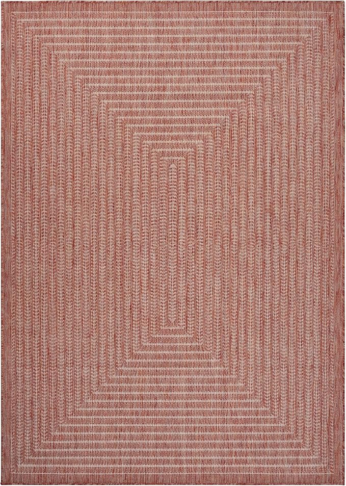 Adiva Rugs Outdoor Indoor Area Rug, Weather Resistant, Stain Resistant Floor Mat - Image 3