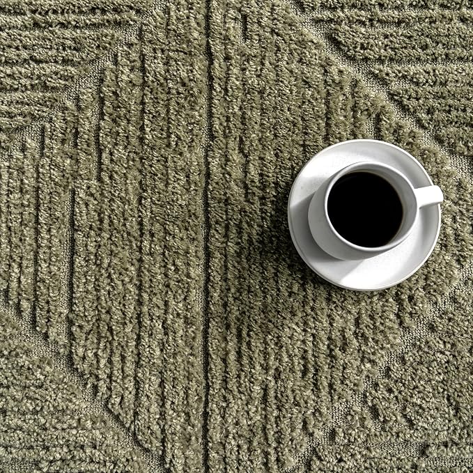 nuLOOM Kerry Green, Soft and Cozy, High Traffic, Stain Resistant, Easy Clean - Image 9