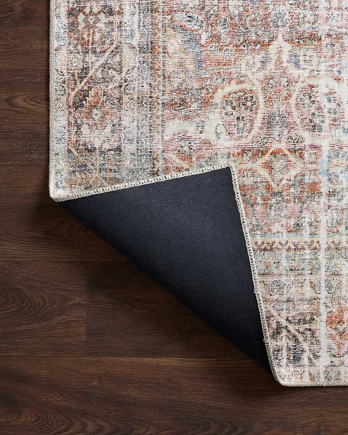 Loloi Adrian Collection ADR-05 Sunset/Charcoal 2'-6" x 9'-6", .19" Thick Runner - Image 8