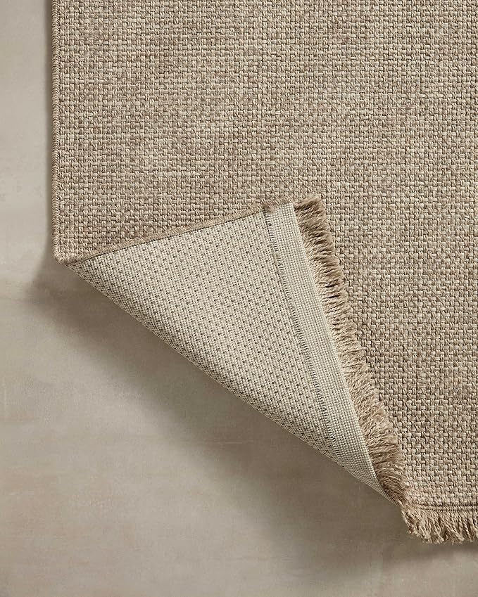 Loloi Dawn Collection Indoor/Outdoor DAW-04 Coffee 2'-3" x 7'-7" Runner Rug - Image 6