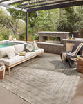 Loloi Dawn Collection Indoor/Outdoor DAW-01 Natural 6'-4" x 9'-2" Area Rug by Loloi