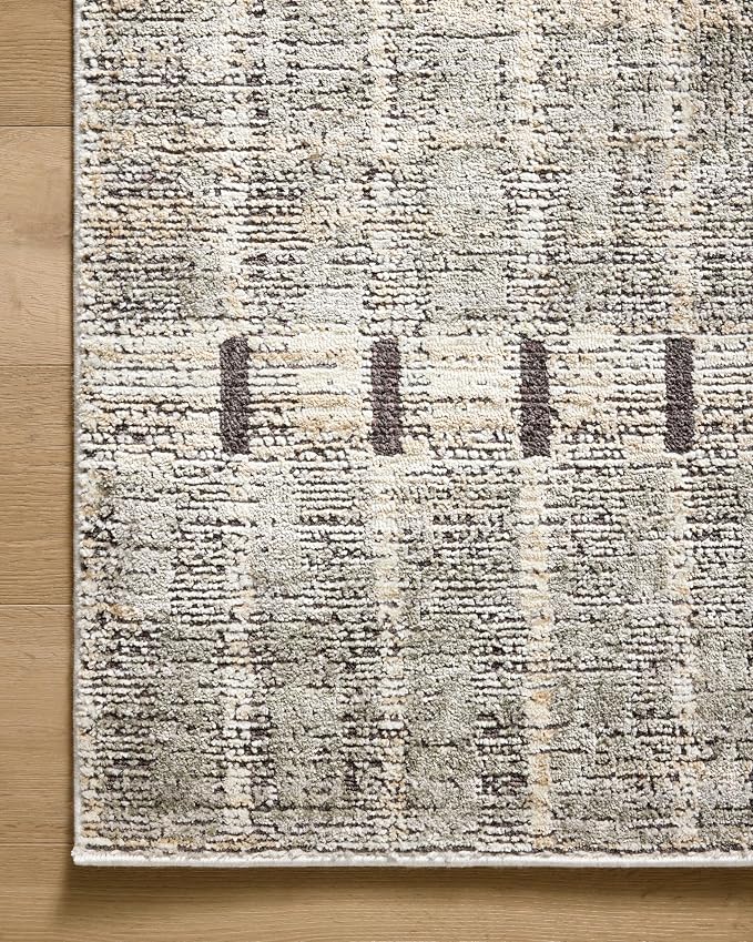 Loloi Jeremiah Brent Bleecker Collection BLE-04 Sage/Granite 2'-7" x 8'-0" - Image 6