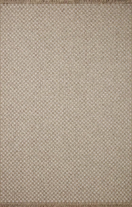 Loloi Dawn Collection Indoor/Outdoor DAW-02 Tan 6'-4" x 9'-2" Area Rug - Image 3