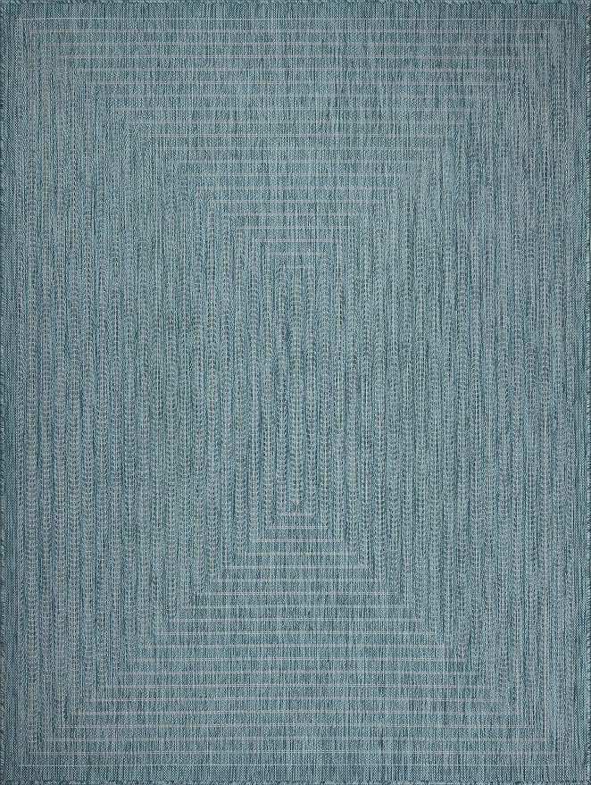 Adiva Rugs Outdoor Indoor Area Rug, Weather Resistant, Stain Resistant Floor Mat - Image 2