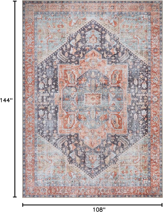 Bloom Rugs Washable Non-Slip 9' x 12' Rug - Image 2