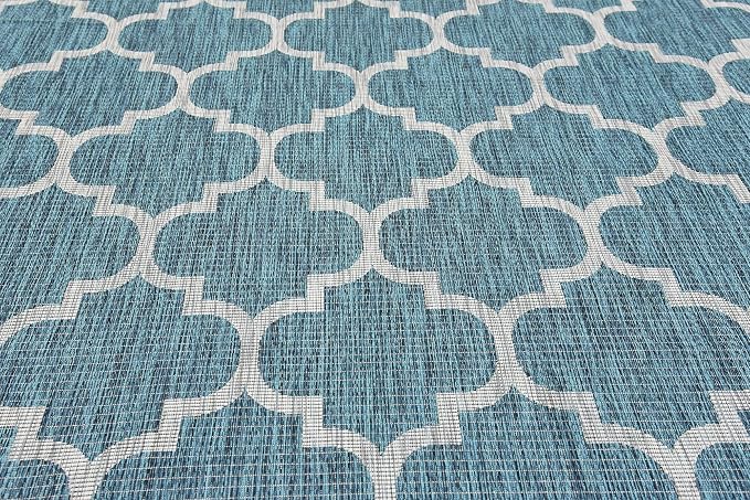 Unique Loom Outdoor Trellis Collection Area Rug - Image 7