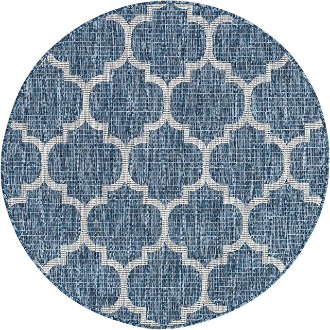 Unique Loom Outdoor Trellis Collection Area Rug - Image 3