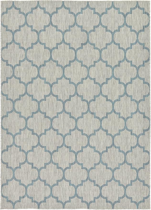 Unique Loom Outdoor Trellis Collection Area Rug - Image 3