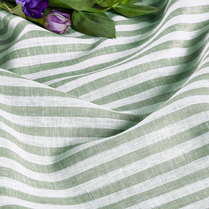 Solino Home Striped Linen Table Runner 48 Inches - Image 9